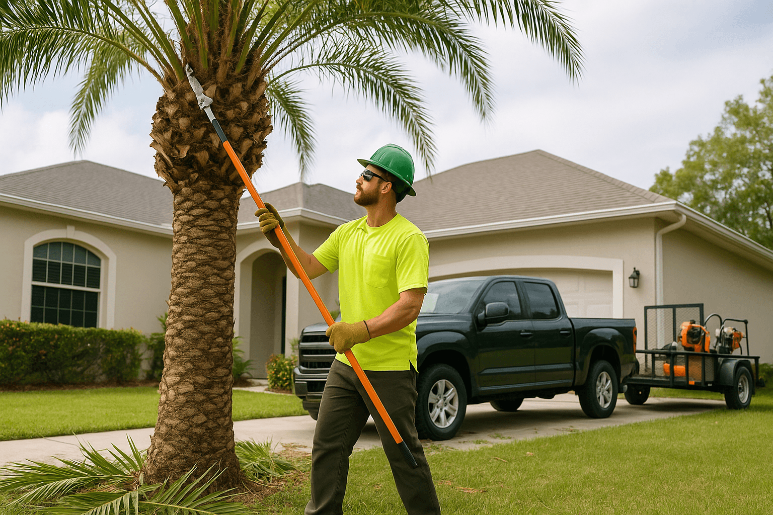 BJ'S Lawn & Tree Service hero image